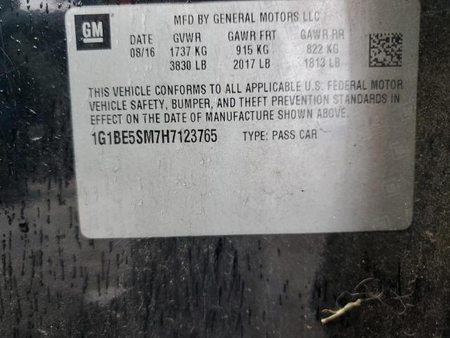 2017 CHEVROLET CRUZE LT #3274733791