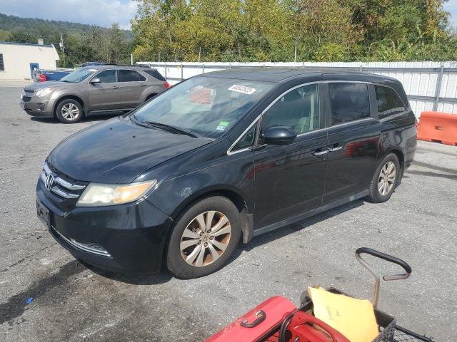 HONDA ODYSSEY EX 2016 black sports v gas 5FNRL5H60GB026033 photo #1