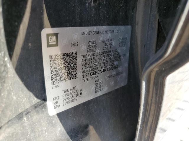 2019 GMC CANYON DEN 1GTG6EEN4K1348962