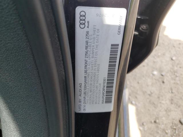 2015 AUDI A6 PREMIUM WAUFGAFC6FN015351