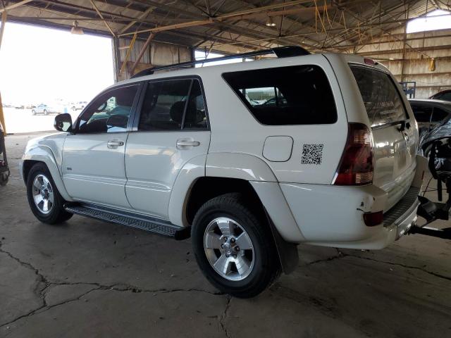 TOYOTA 4RUNNER SR 2004 white  gas JTEZU14R948010989 photo #3