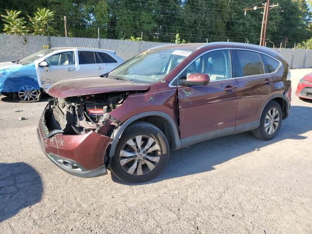 2014 HONDA CR-V EXL - 5J6RM4H79EL090012