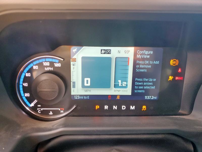 2024 FORD BRONCO BLA 1FMDE1AH9RLB15202
