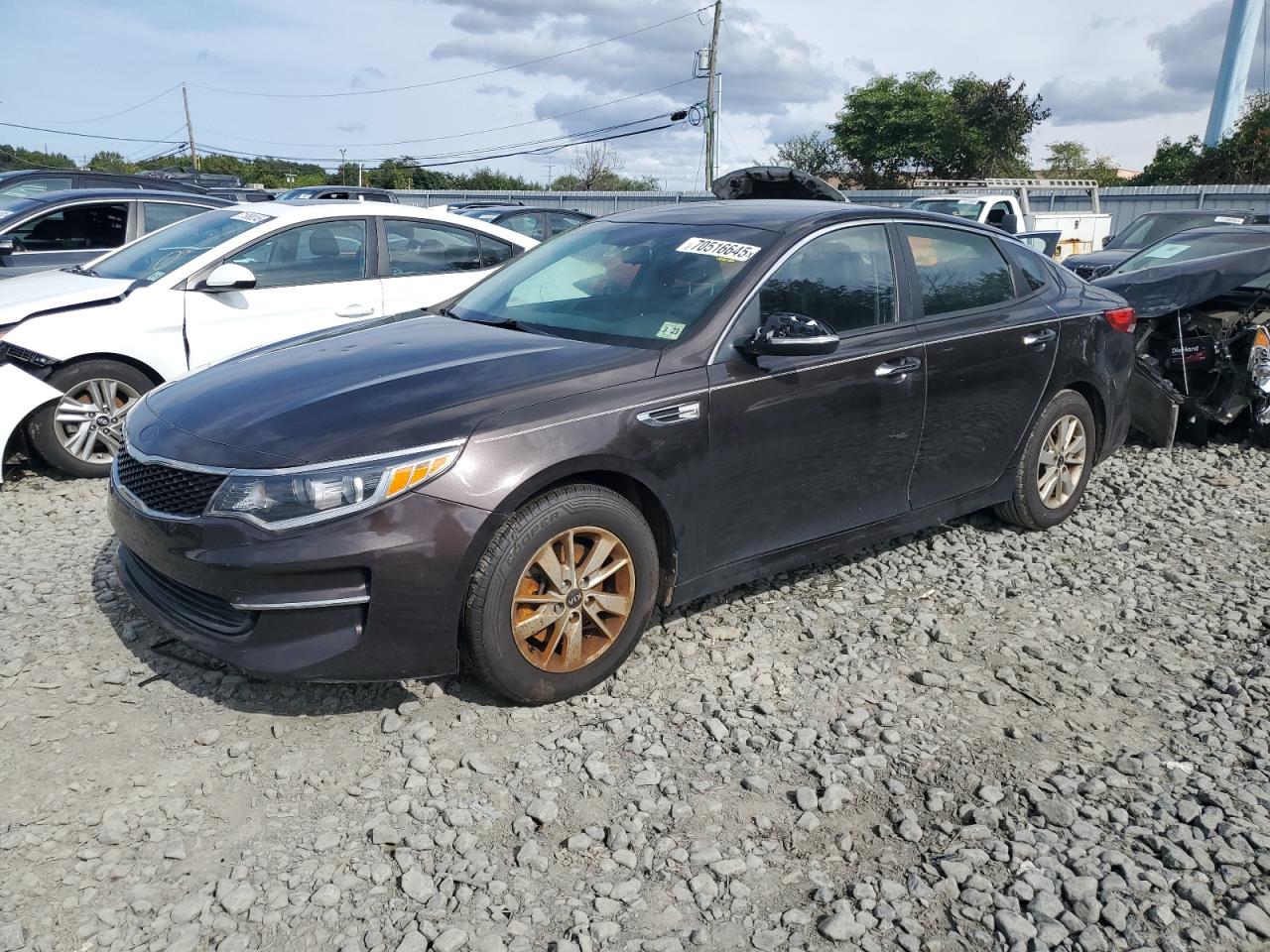 Lot #3318949918 2018 KIA OPTIMA LX