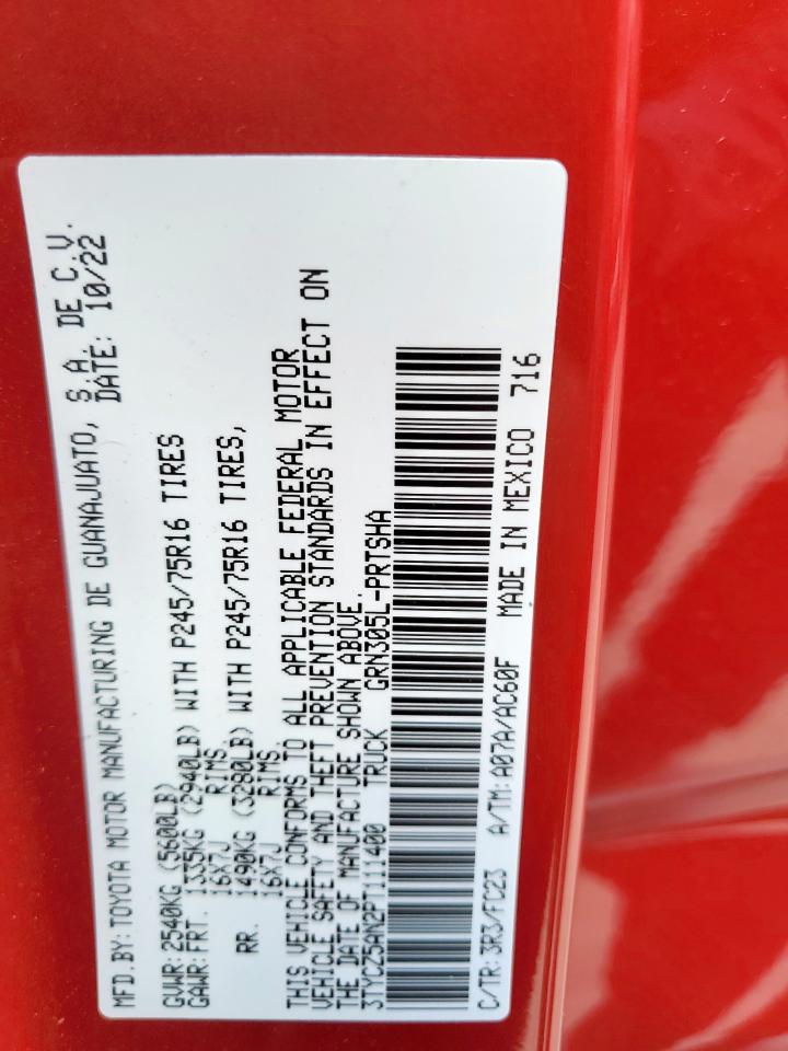 TOYOTA TACOMA DOUBLE CAB