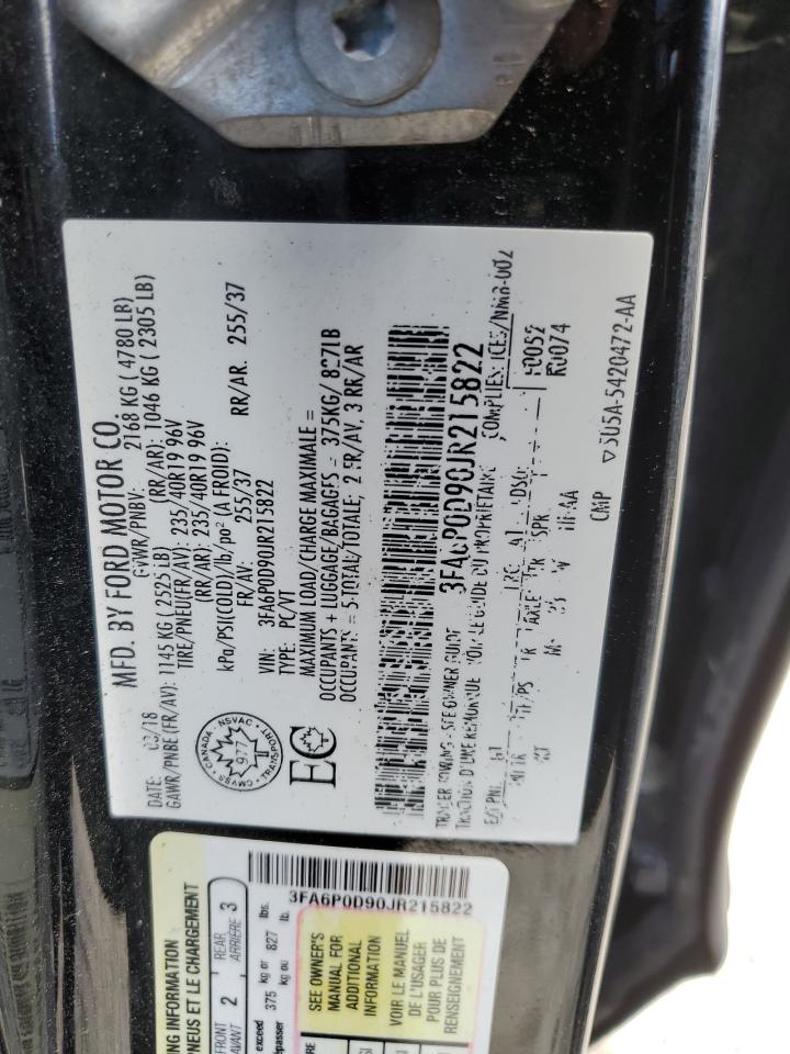 FORD FUSION TITANIUM/PLATINUM