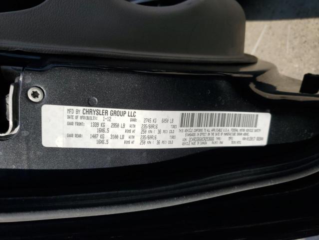 2012 DODGE GRAND CARA - 2C4RDGBG0CR253666