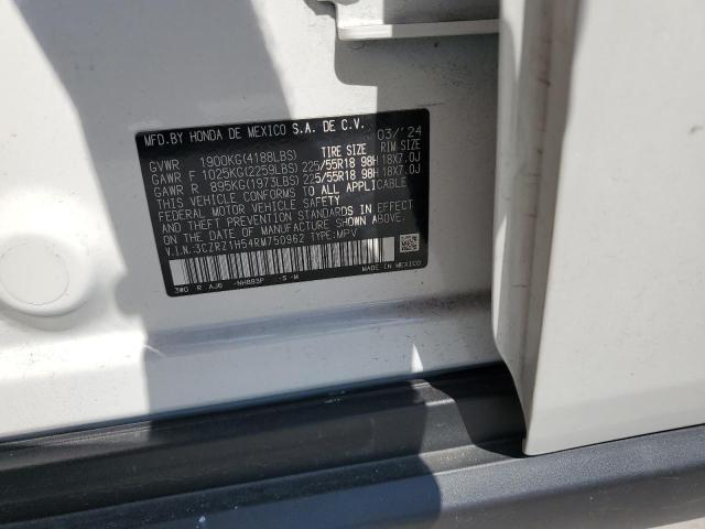 2024 HONDA HR-V SPORT 3CZRZ1H54RM750962