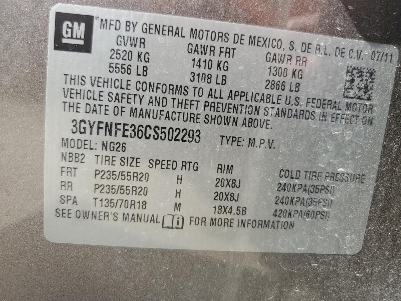 CADILLAC SRX PREMIUM COLLECTION