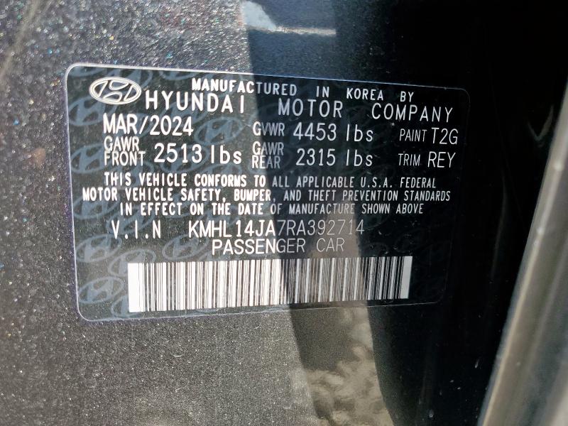 2024 HYUNDAI SONATA SEL #3302010066
