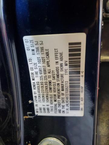 2007 HONDA CR-V EXL #3315726388