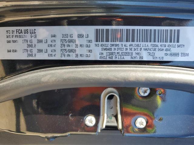 2018 RAM 1500 SLT 1C6RR7LM5JS335918