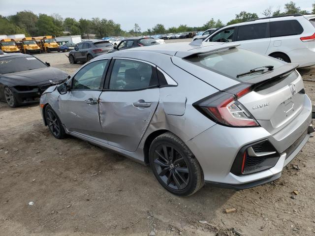 HONDA CIVIC EX 2020 silver  gas SHHFK7H65LU420329 photo #3