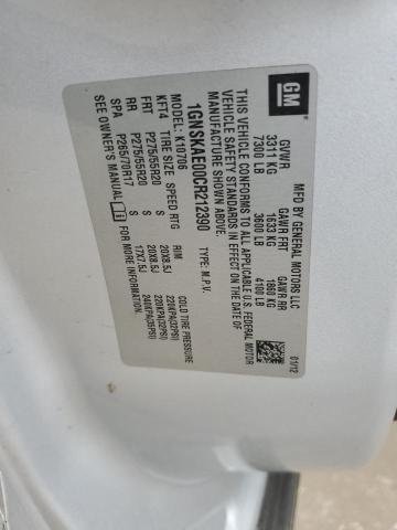 2012 CHEVROLET TAHOE K150 - 1GNSKAE00CR212390