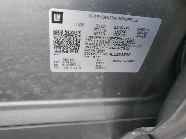 2020 CADILLAC XT6 PREMIU 1GYKPCRS4LZ221802