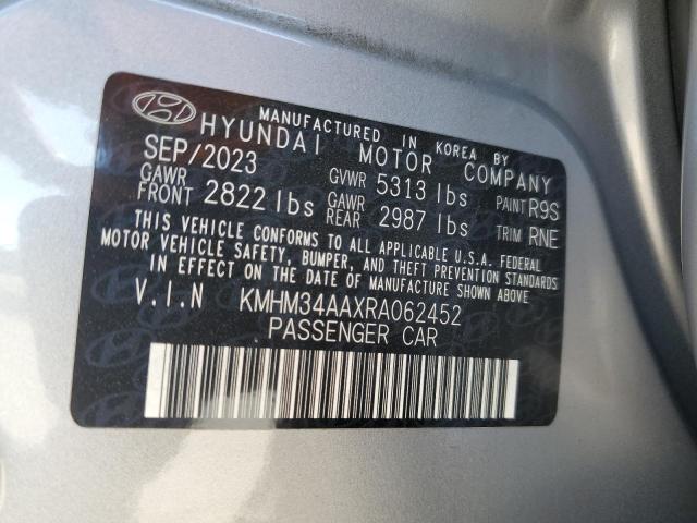 2024 HYUNDAI IONIQ 6 SE - KMHM34AAXRA062452
