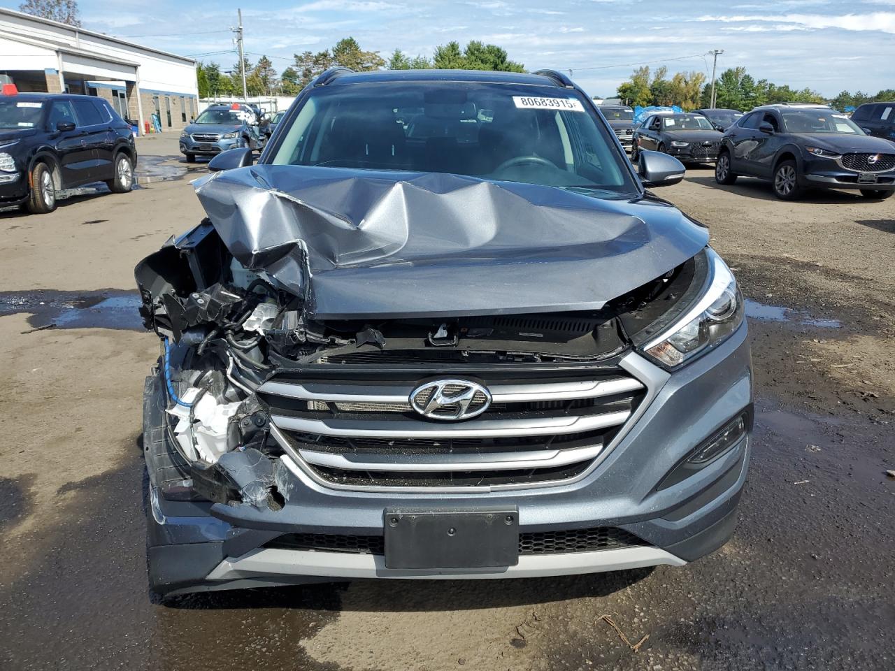 Lot #3311460261 2018 HYUNDAI TUCSON VAL