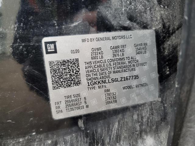 2020 GMC ACADIA AT4 - 1GKKNLLS6LZ167735