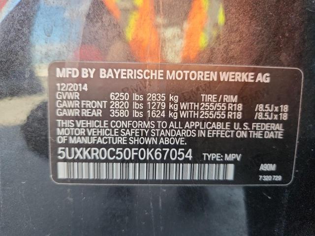2015 BMW X5 XDRIVE3 - 5UXKR0C50F0K67054