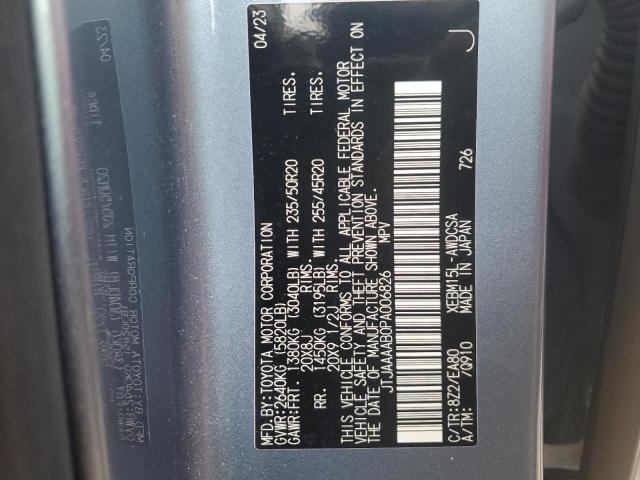 2023 LEXUS RZ 450E - JTJAAAAB0PA006826