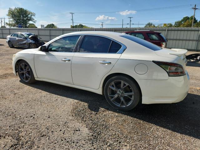NISSAN MAXIMA S 2013 white sedan 4d gas 1N4AA5AP6DC836433 photo #3