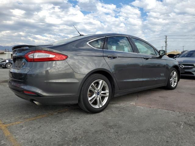 FORD FUSION TIT 2016 gray  hybrid engine 3FA6P0SU4GR154975 photo #4
