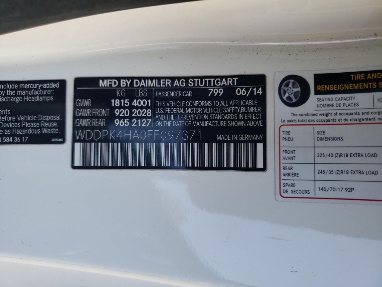 MERCEDES-BENZ SLK-CLASS 250