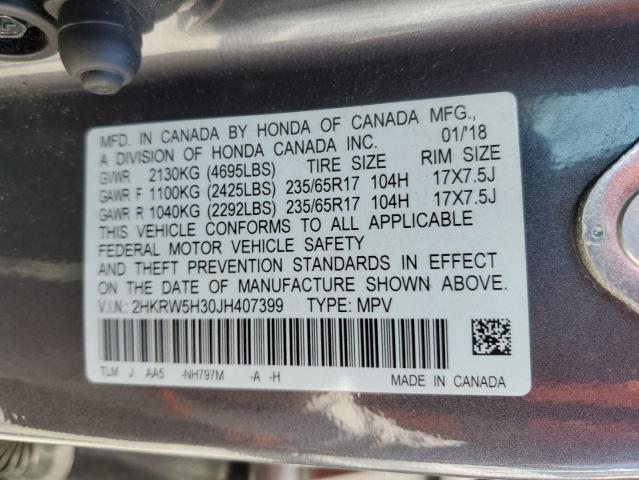 2018 HONDA CR-V LX 2HKRW5H30JH407399