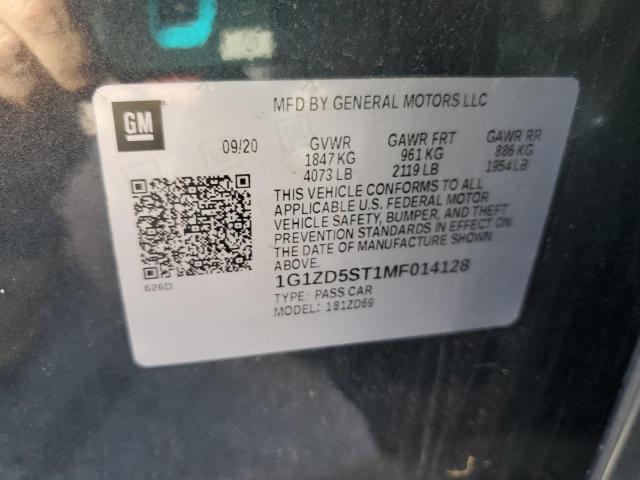 2021 CHEVROLET MALIBU LT #3261431483