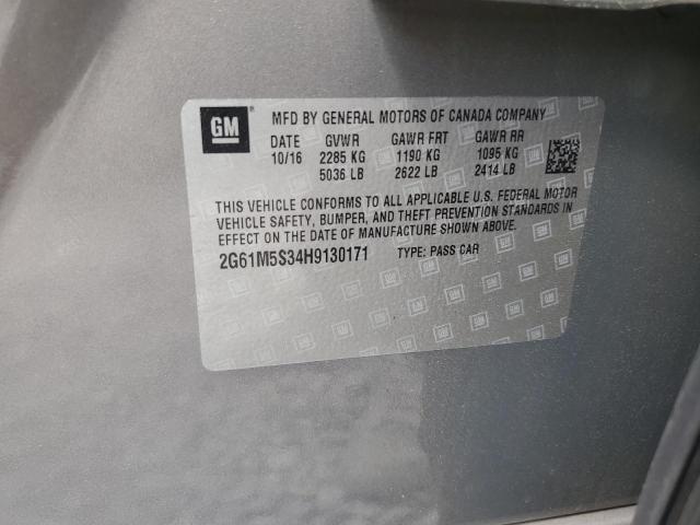 2017 CADILLAC XTS LUXURY 2G61M5S34H9130171