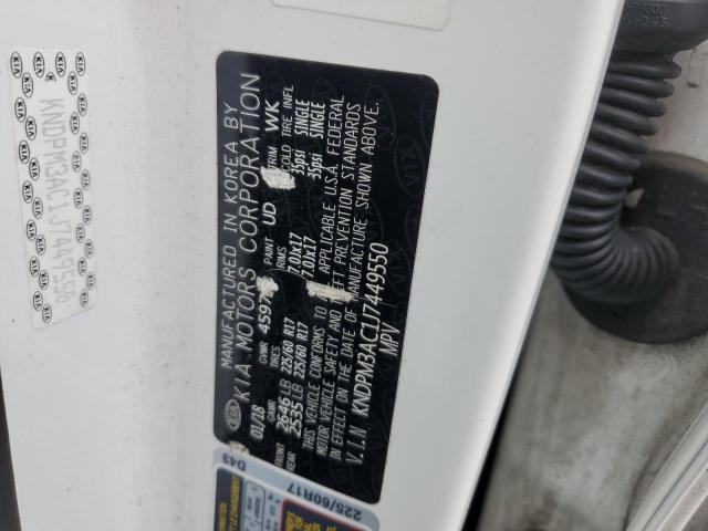 2018 KIA SPORTAGE LX - KNDPM3AC1J7449550