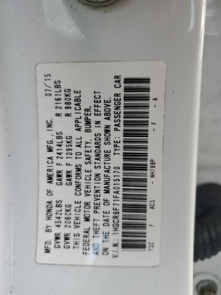 HONDA ACCORD TOURING HYBRID