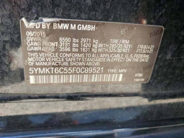 2015 BMW X5 M 5YMKT6C55F0C89521