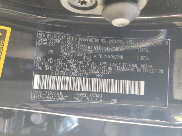 2018 TOYOTA HIGHLANDER #3292508717