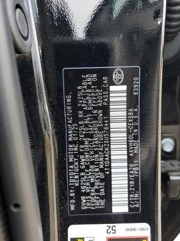 2025 TOYOTA CAMRY XSE 4T1DAACK2SU576441