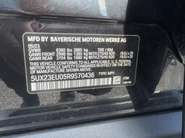 2024 BMW X5 XDRIVE40I 5UX23EU05R9S70436