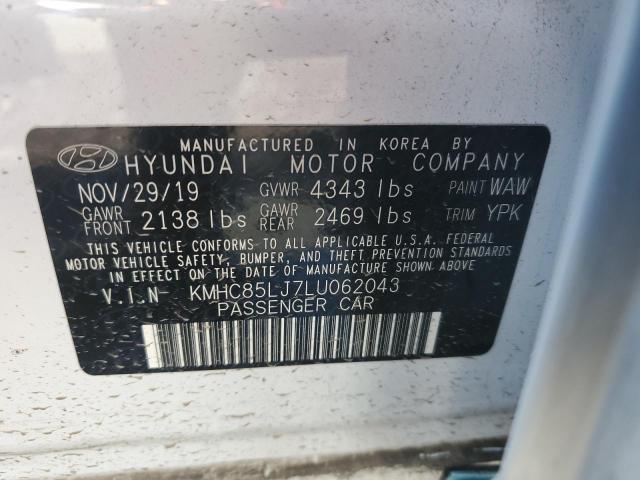 2020 HYUNDAI IONIQ LIMI KMHC85LJ7LU062043