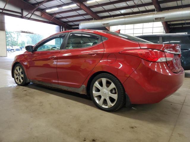 HYUN ELANTRA GLS 2012 red sedan 4d gas KMHDH4AE0CU257650 photo #3