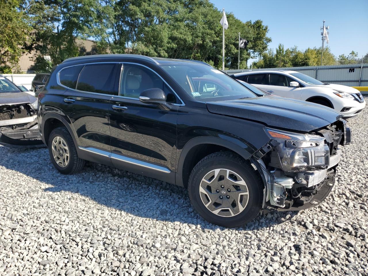 HYUNDAI SANTA FE BLUE