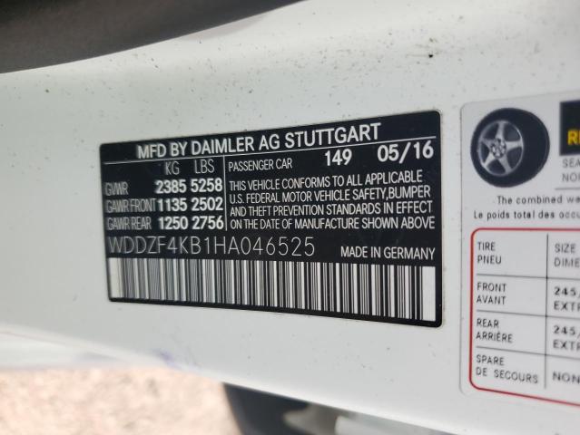 2017 MERCEDES-BENZ E 300 4MAT WDDZF4KB1HA046525