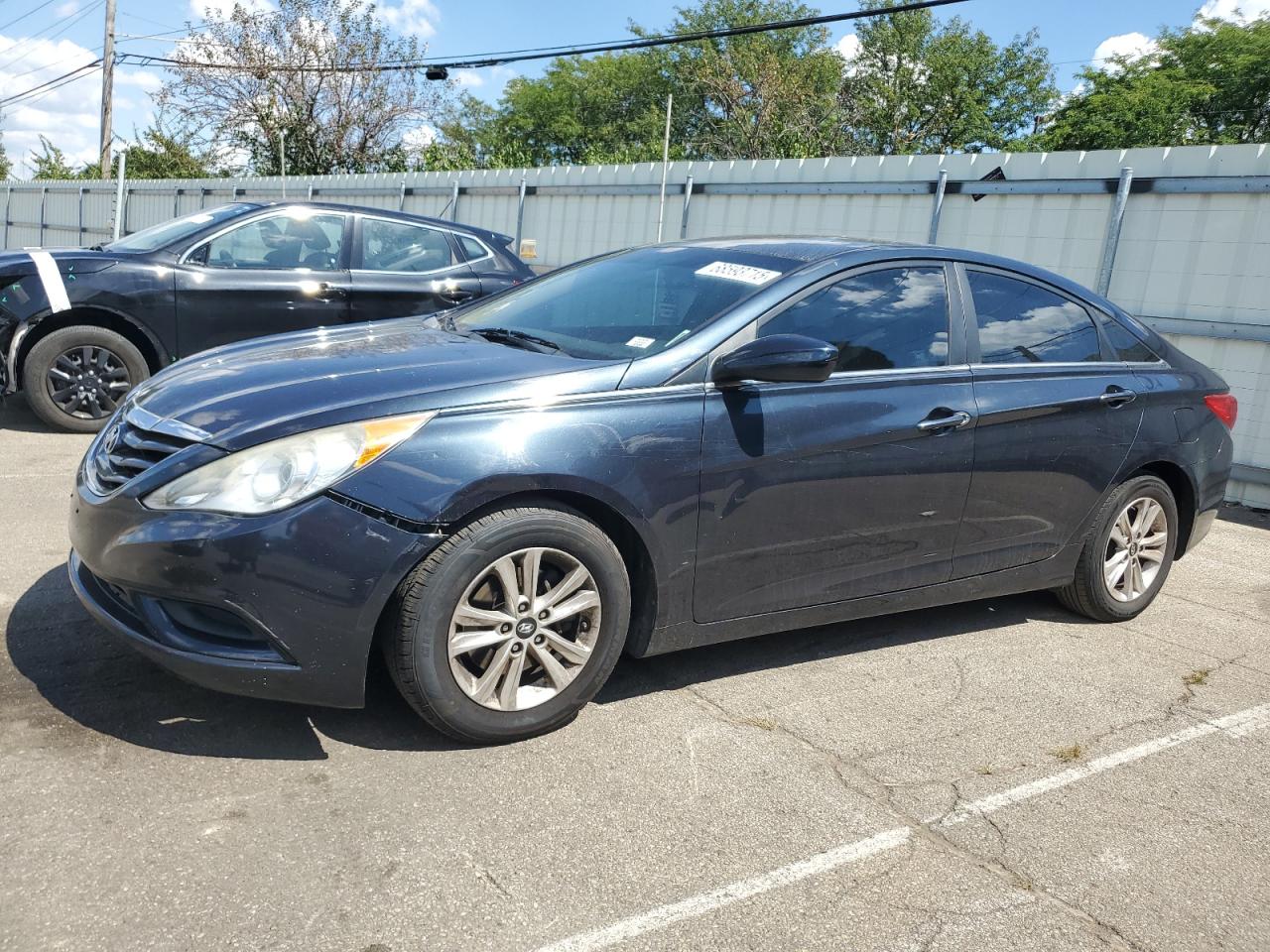 Lot #3302886943 2013 HYUNDAI SONATA GLS