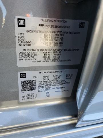 2024 CHEVROLET SILVERADO - 1GCUDEED9RZ261862