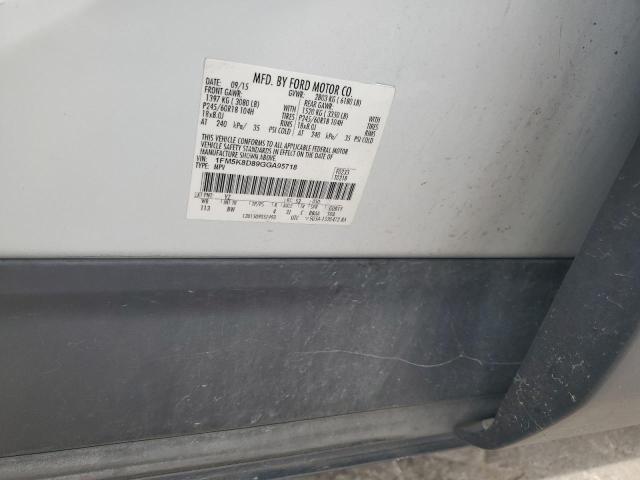 2016 FORD EXPLORER X - 1FM5K8D89GGA95718