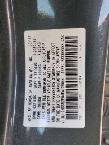 2015 HONDA ACCORD EXL 1HGCR2F84FA129844