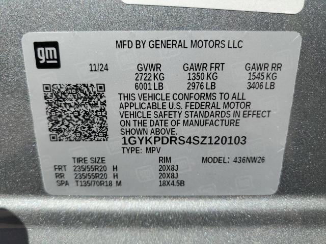 2025 CADILLAC XT6 PREMIU - 1GYKPDRS4SZ120103