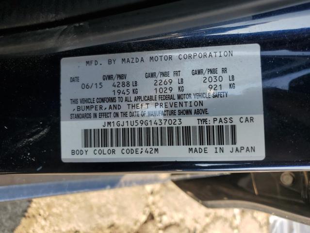 2016 MAZDA 6 SPORT - JM1GJ1U59G1437023