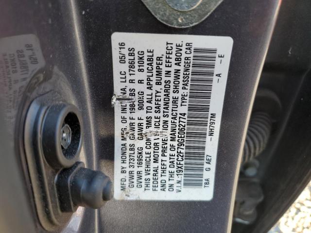 2016 HONDA CIVIC EX 19XFC2F79GE062774