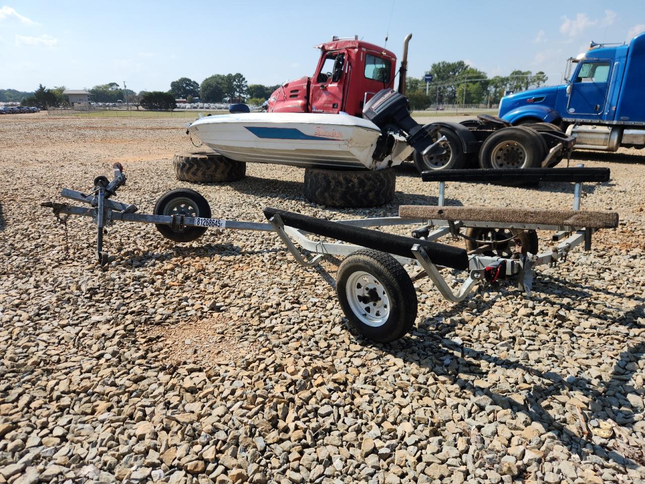 Lot #3271620346 1986 GATOR BOAT TRAILER