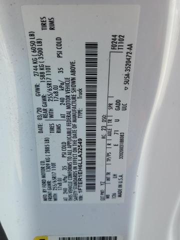 2020 FORD RANGER XL - 1FTER1EH6LLA32549