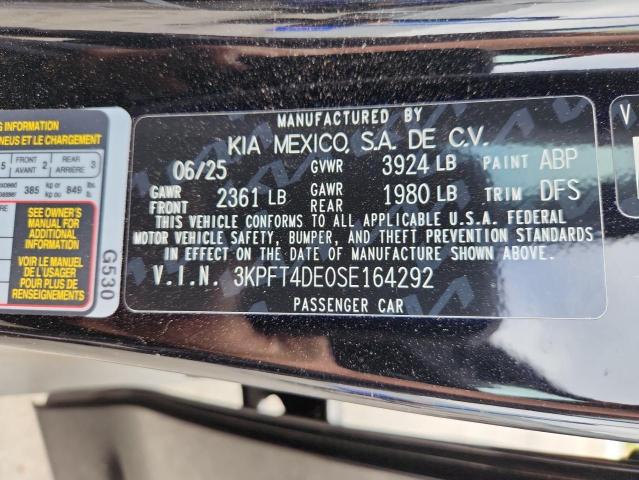 2025 KIA K4 LX - 3KPFT4DE0SE164292